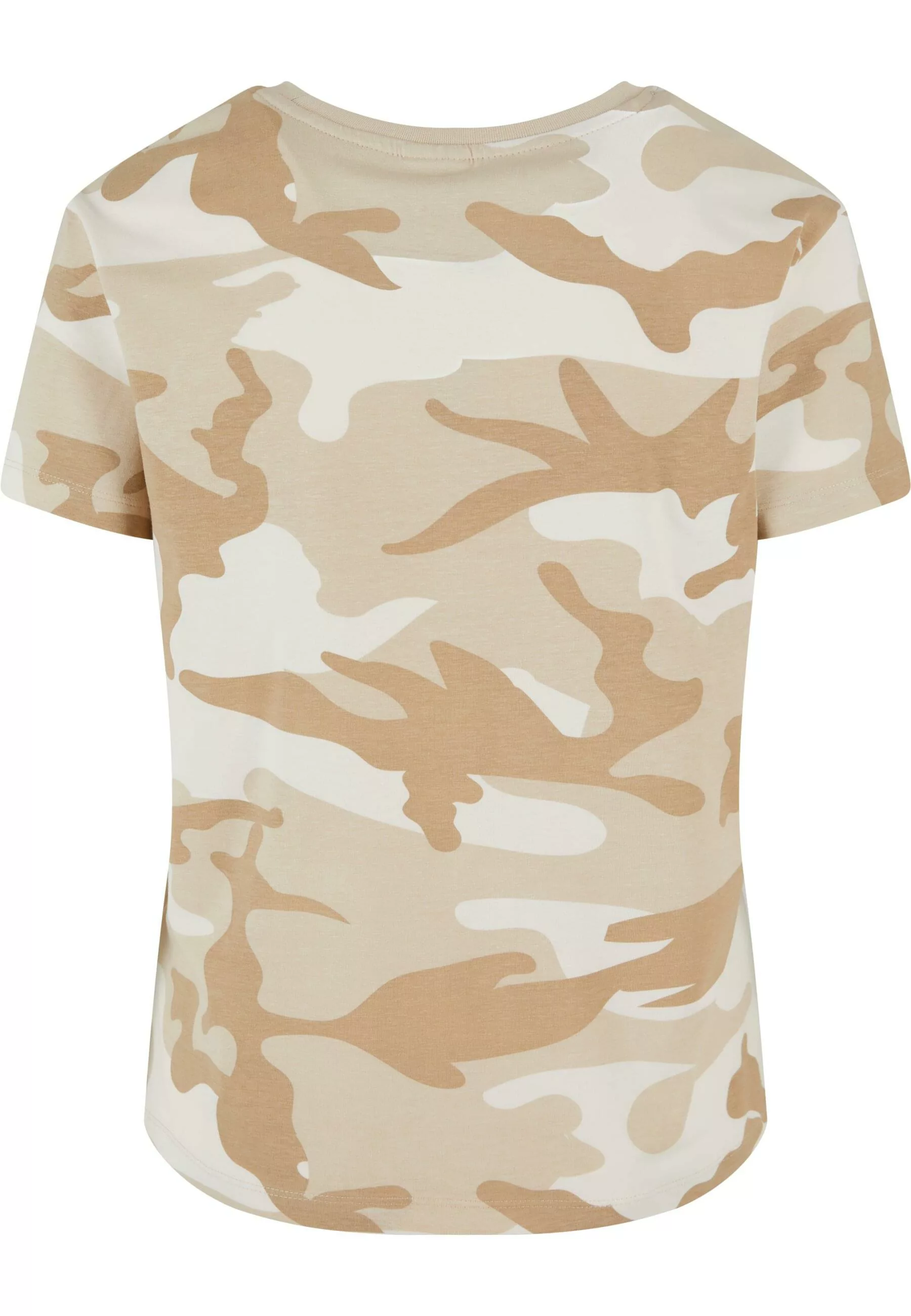 URBAN CLASSICS T-Shirt "Urban Classics Ladies Camo Regular Tee" günstig online kaufen