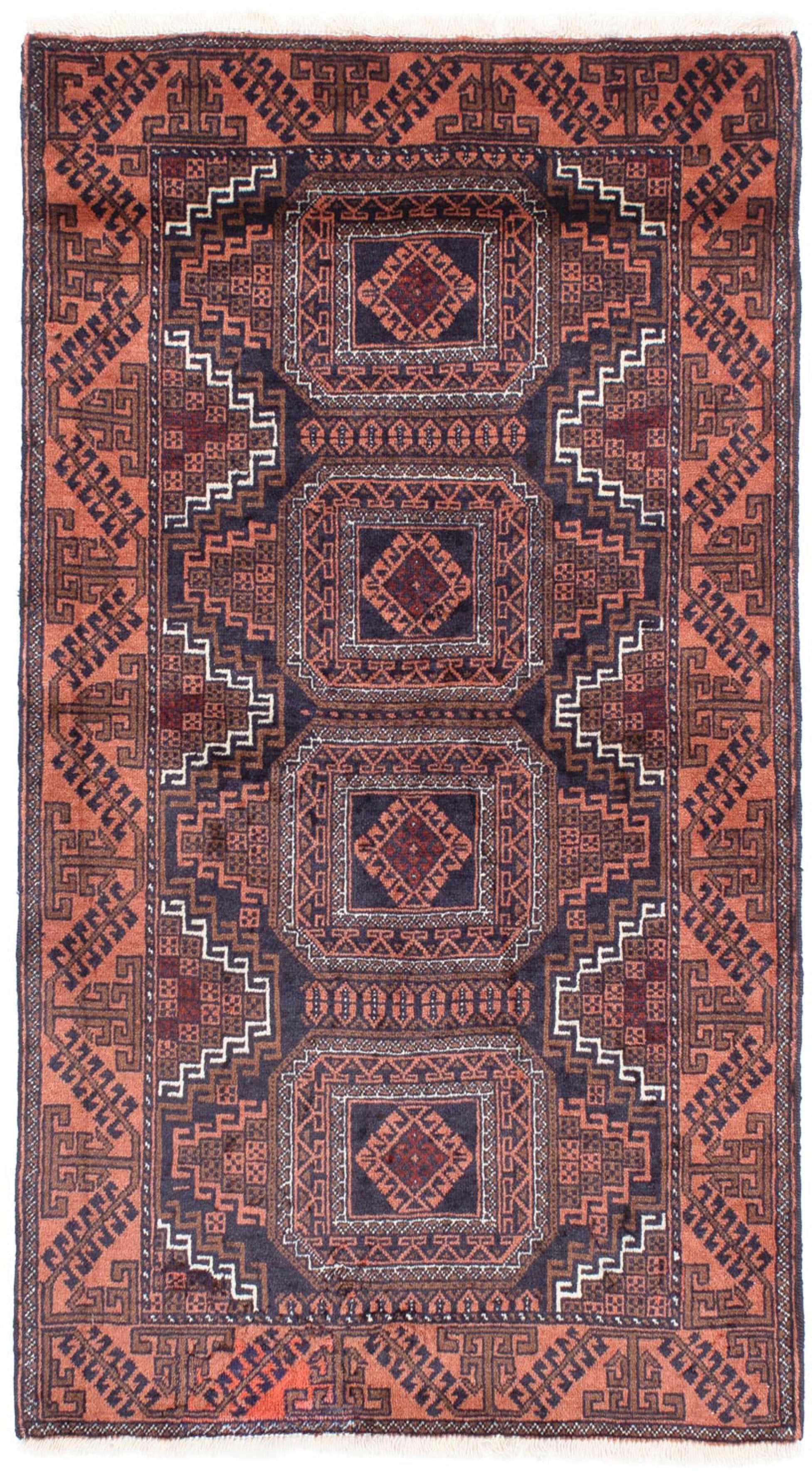 morgenland Orientteppich »Belutsch - 153 x 89 cm - dunkelblau«, rechteckig, günstig online kaufen
