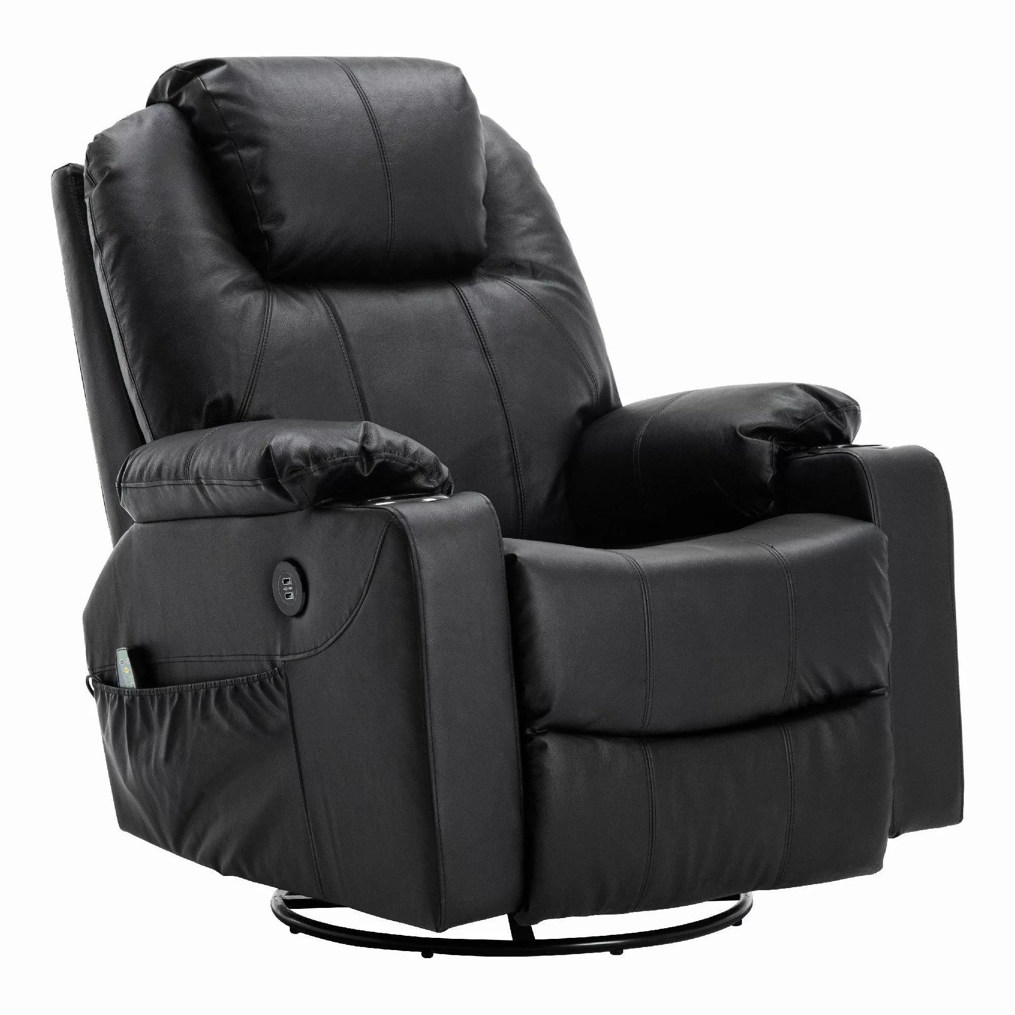 MCombo Relaxsessel MCombo Leder Massagesessel Relaxsessel günstig online kaufen