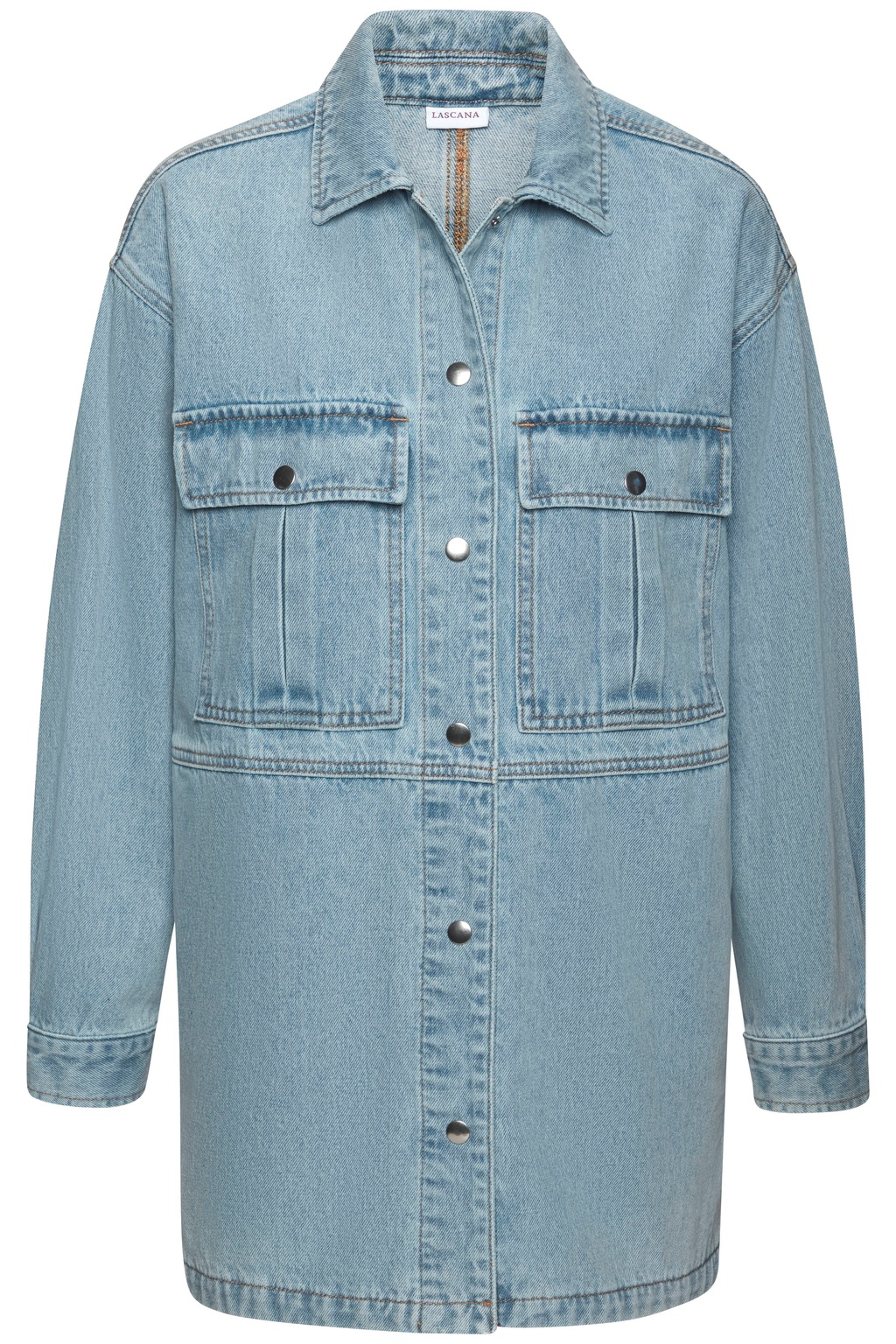 LASCANA Jeansjacke, mit seitlichen Schlitzen günstig online kaufen