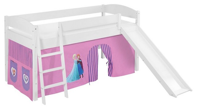 Lilokids Prinzessinbett Hochbett mit Rutsche IDA Classic FROZEN Spielbett E günstig online kaufen