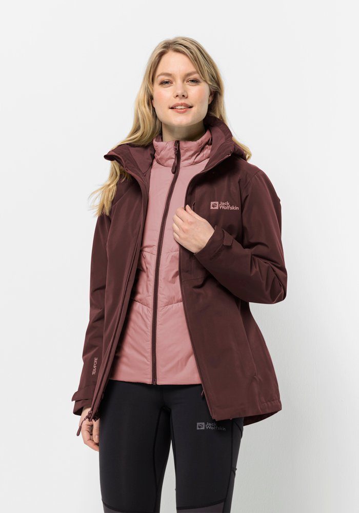 Jack Wolfskin 3-in-1-Funktionsjacke BERGLAND 3IN1 JKT günstig online kaufen