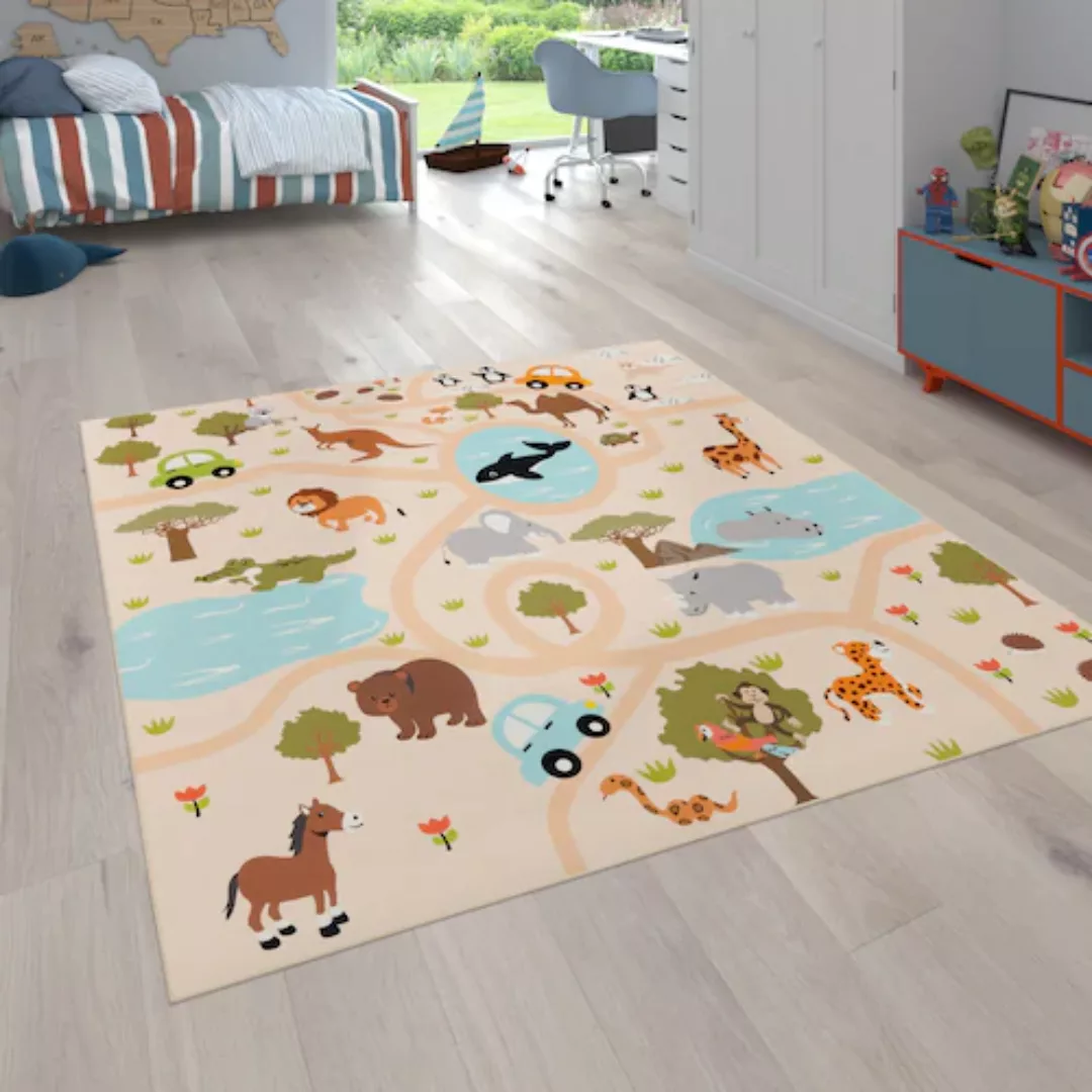 Paco Home Kinderteppich »Bino 580«, rechteckig günstig online kaufen
