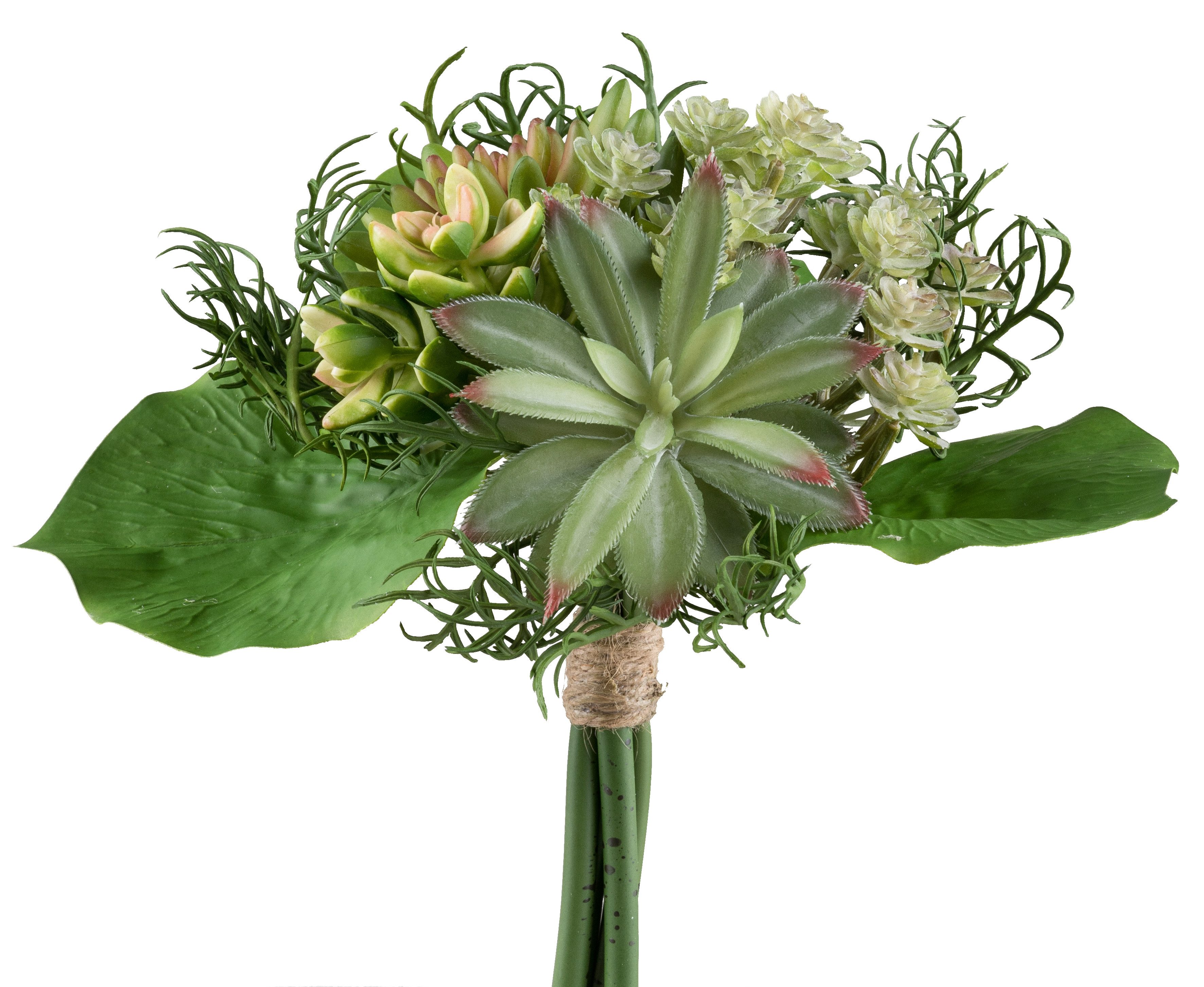 Kunstpflanze Sukkulenten-Bouquet, Creativ green, Höhe 24 günstig online kaufen