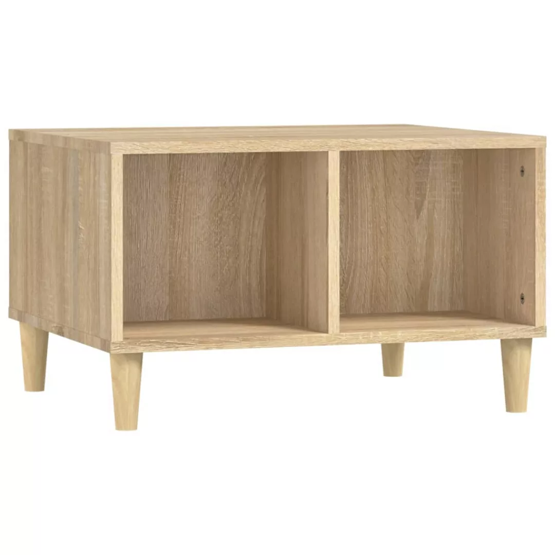 Vidaxl Couchtisch Sonoma-eiche 60x50x36,5 Cm Holzwerkstoff günstig online kaufen