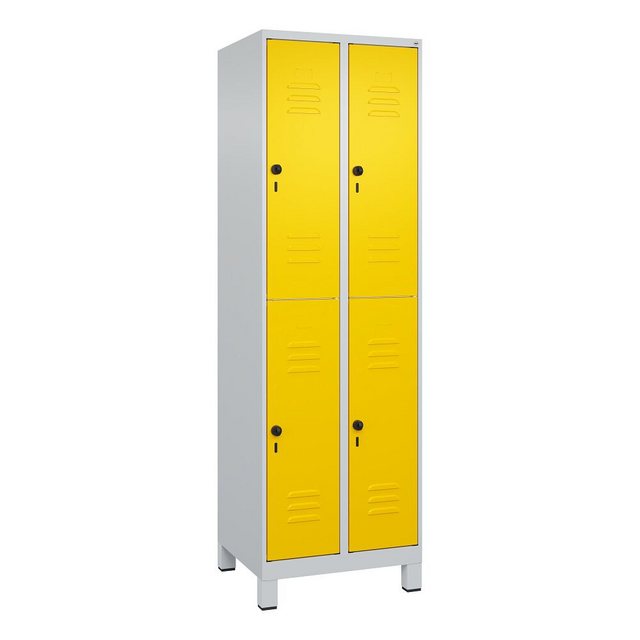 C+P Garderobenschrank Doppel-Garderobenschrank Classic Plus, Abteilbreite 3 günstig online kaufen