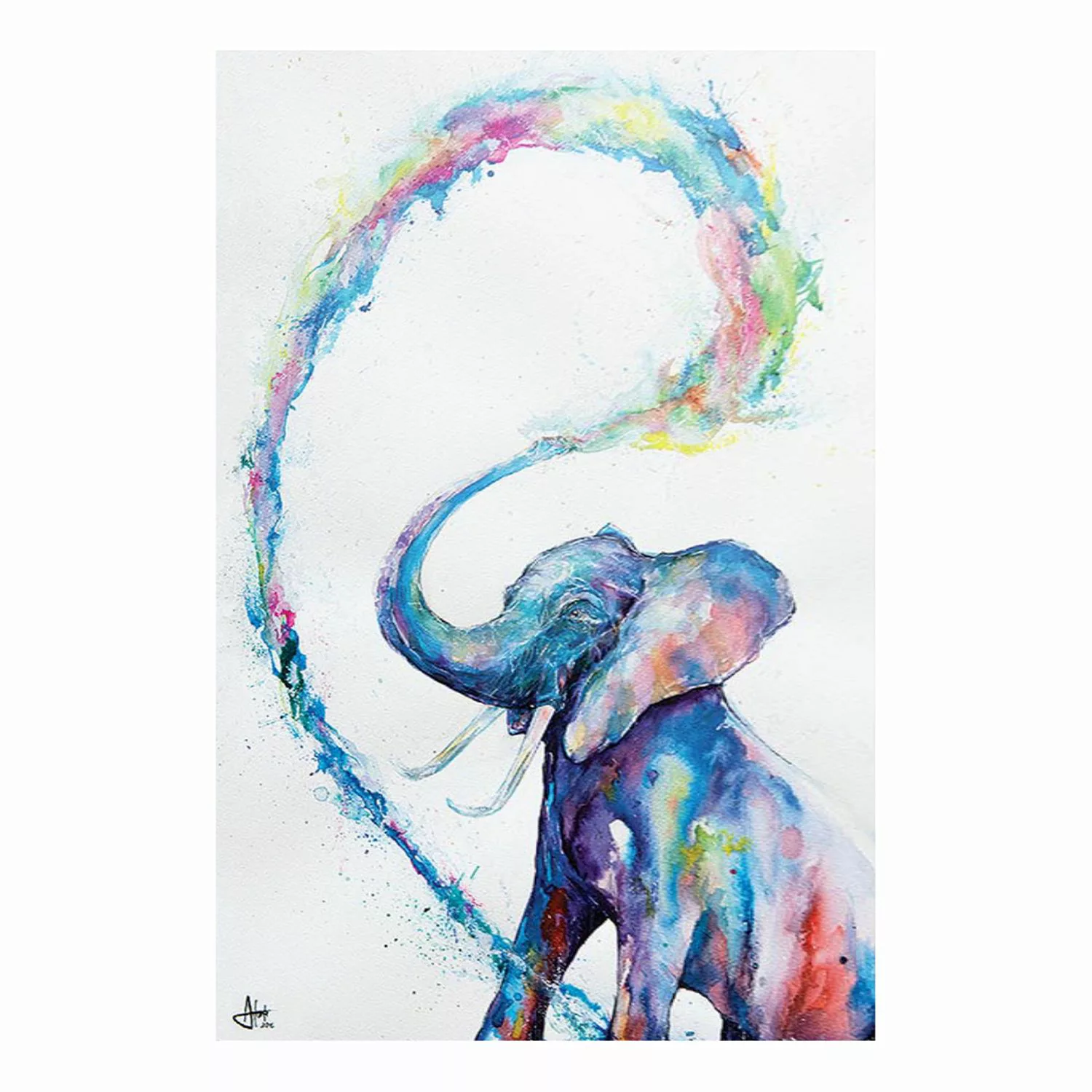 home24 Bild Elefant Art günstig online kaufen