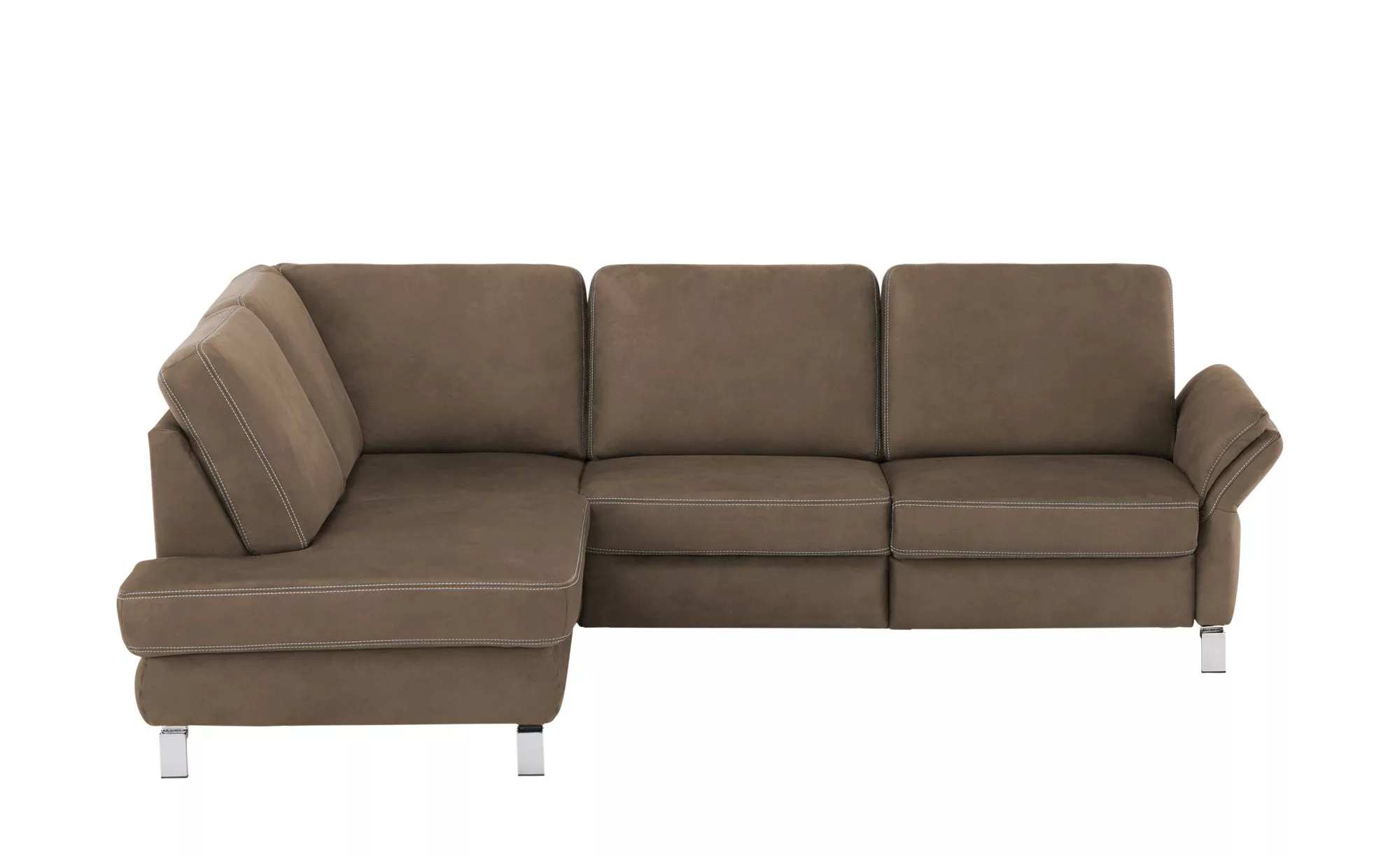 Max Schelling Ecksofa  Maximum Plus - braun - 89 cm - Polstermöbel > Sofas günstig online kaufen