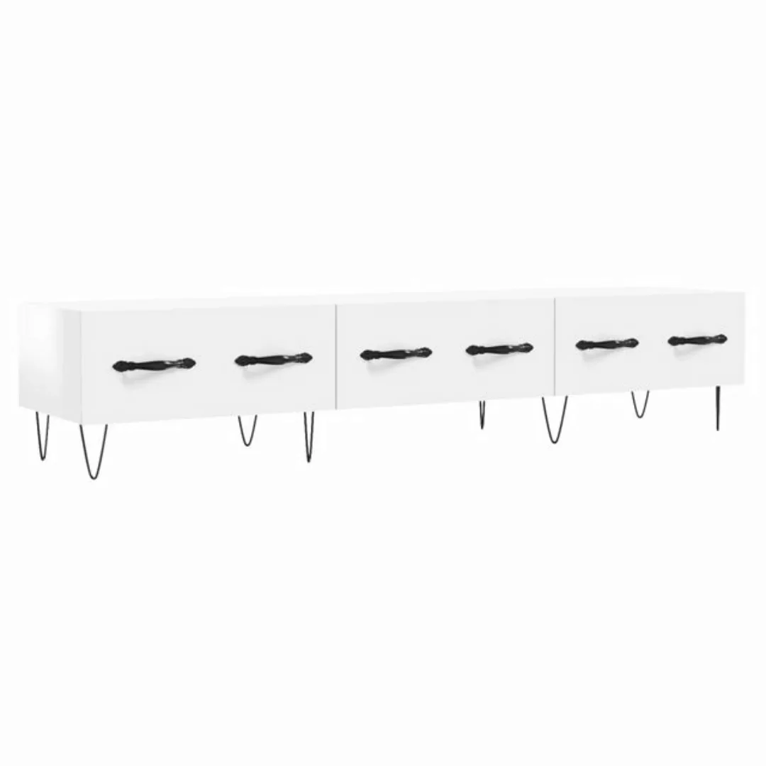 vidaXL TV-Schrank TV-Schrank Hochglanz-Weiß 150x36x30 cm Holzwerkstoff günstig online kaufen