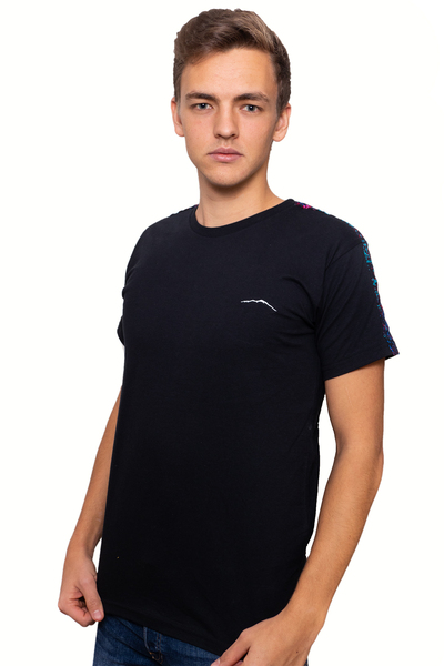 "Theluji" Shirt Black Aus Biobaumwolle günstig online kaufen