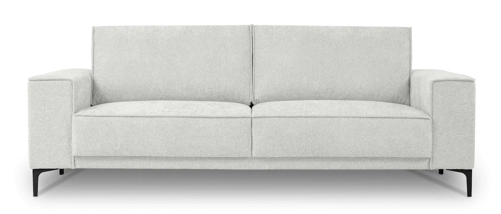 Places of Style 3-Sitzer "3er Sofa Oland, Struktur, Flachgewebe, Luxus-Micr günstig online kaufen