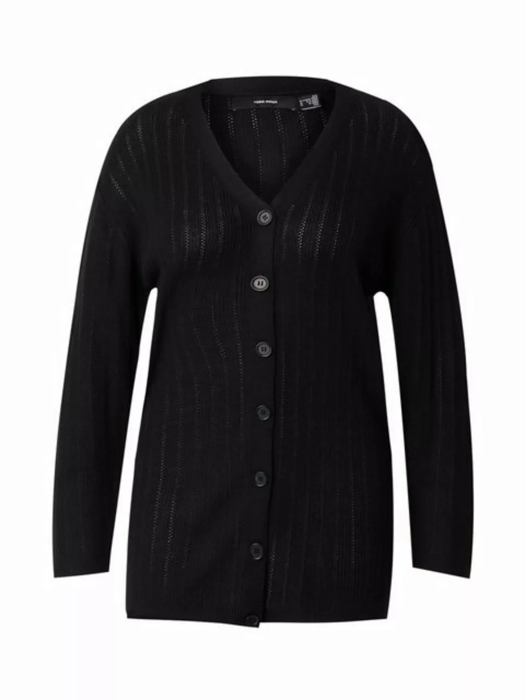 Vero Moda Curve Strickjacke VMCNew Lexsun (1-tlg) Lochmuster günstig online kaufen