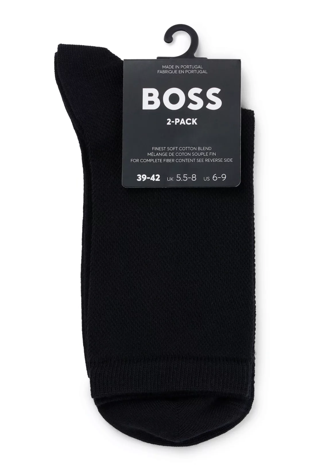 BOSS Freizeitsocken "QS Piquet", (Packung, 2 Paar, 2er-Pack) günstig online kaufen