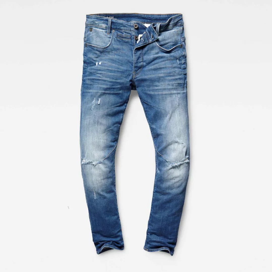 G-star D-staq 3d Straight Tapered Jeans 27 Medium Vintage Aged Ripped günstig online kaufen