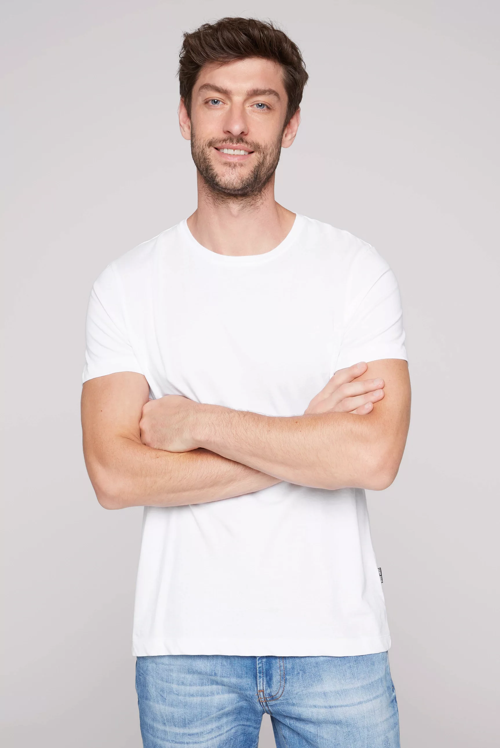 CAMP DAVID Rundhalsshirt, aus Baumwolle günstig online kaufen