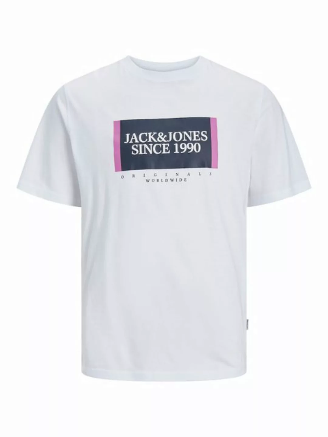 Jack & Jones Kurzarmshirt JORLAFAYETTE BOX TEE SS CREW NECK günstig online kaufen