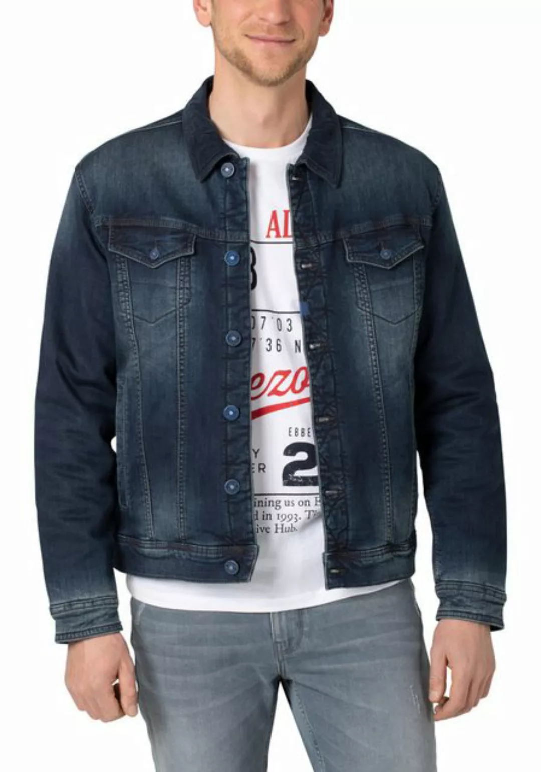 TIMEZONE Anorak Denim Jacket günstig online kaufen