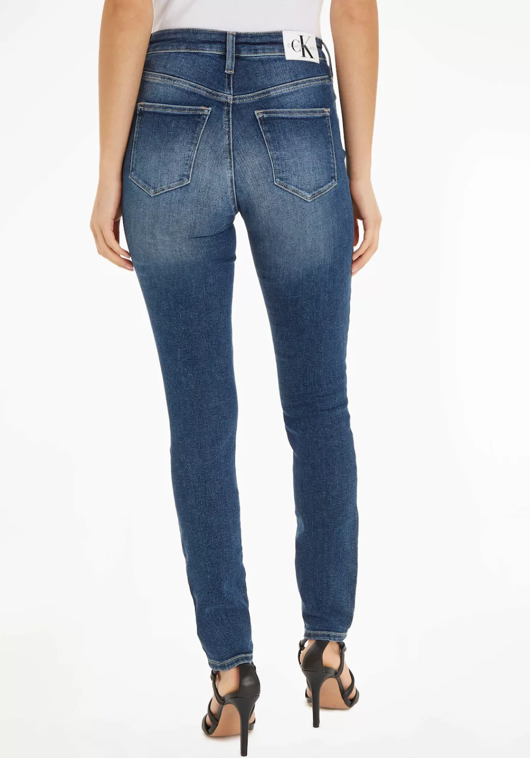 Calvin Klein Jeans Skinny-fit-Jeans HIGH RISE SKINNY im 5-Pocket-Style günstig online kaufen