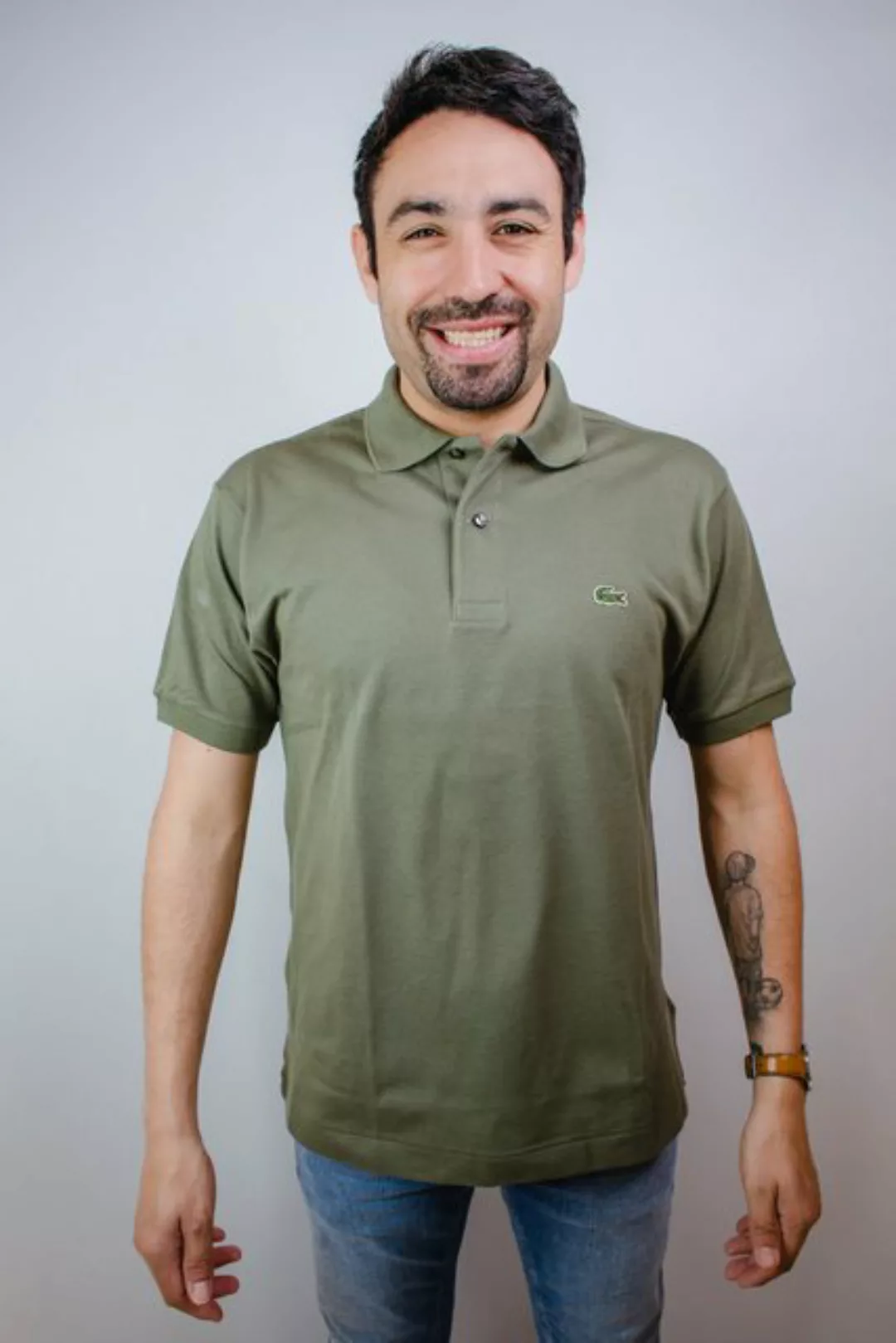 Lacoste Poloshirt Poloshirt LACOSTE oliv günstig online kaufen