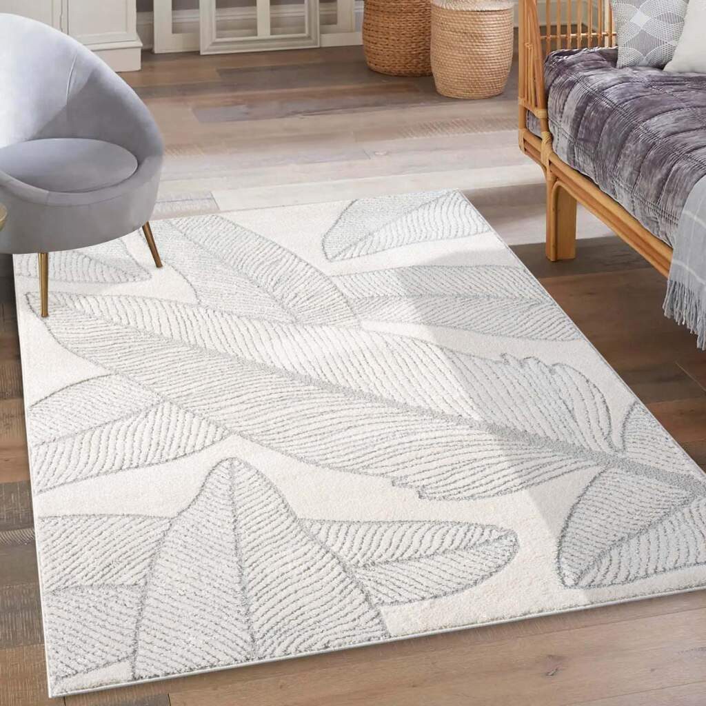 Carpet City Teppich »LOUNGE 0629«, rechteckig, 15 mm Höhe, Kurzflor-Teppich günstig online kaufen