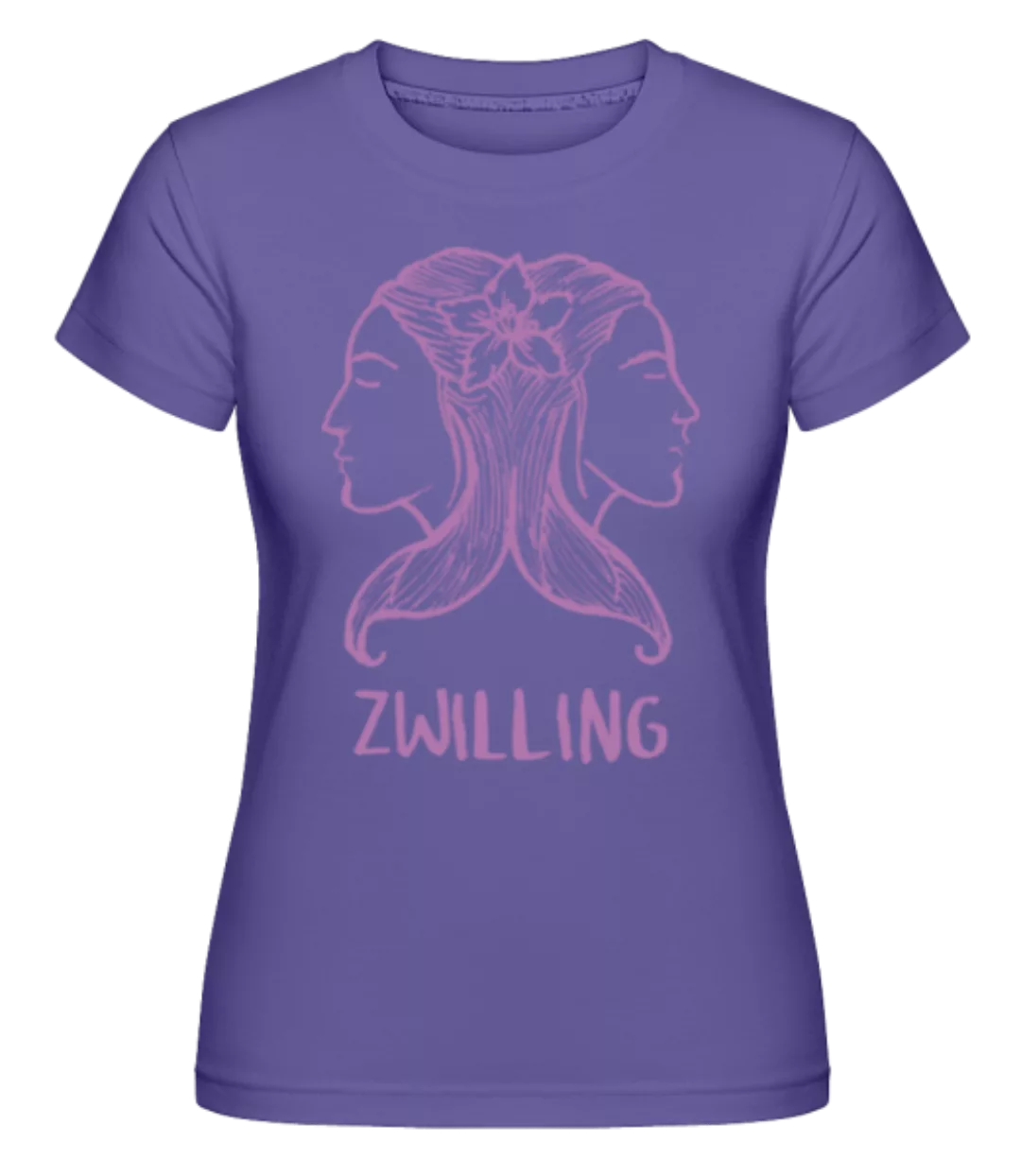 Kritzel Stil Sternzeichen Zwilling · Shirtinator Frauen T-Shirt günstig online kaufen