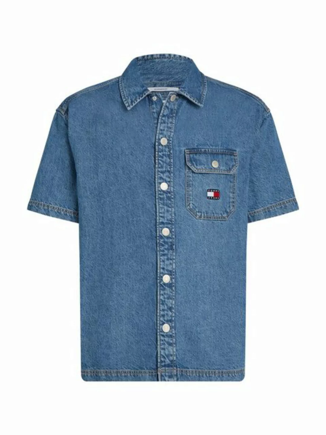 Tommy Jeans Jeanshemd TJM DENIM SS OVERSHIRT günstig online kaufen