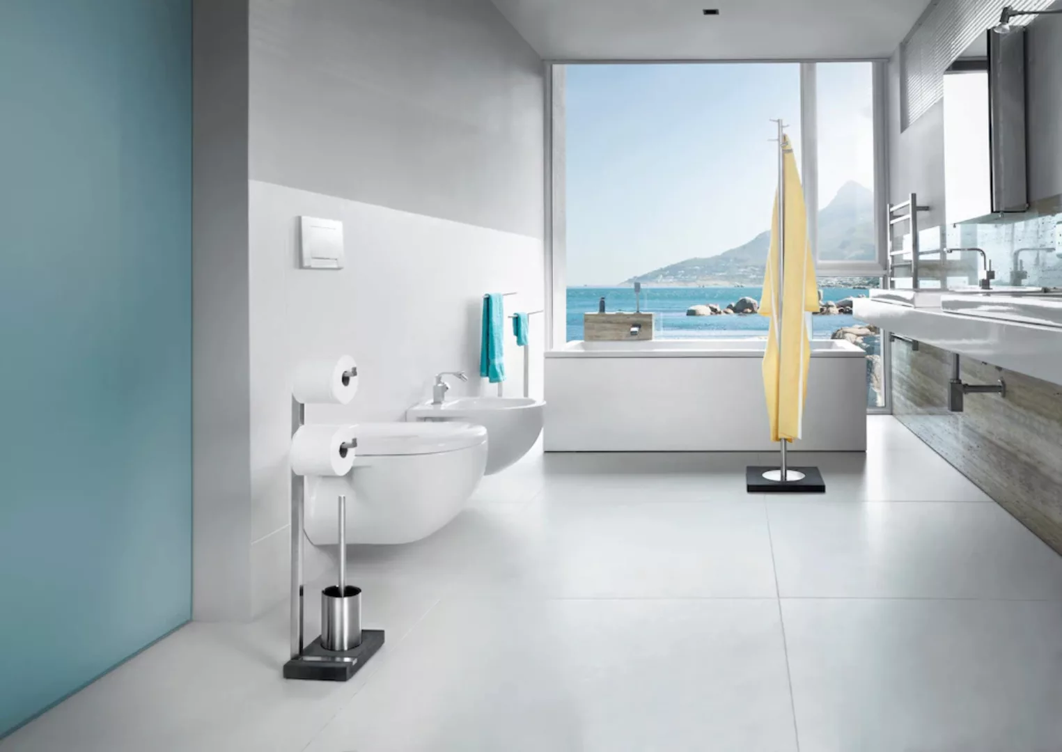 BLOMUS WC-Garnitur "MENOTO", aus Edelstahl-Kunststoff günstig online kaufen