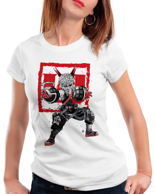 style3 T-Shirt Get Ready Katsuki anime manga my hero academia cosplay günstig online kaufen