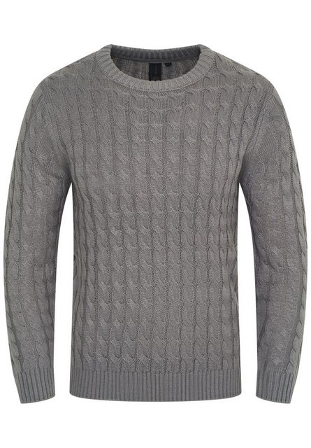 SOULSTAR Strickpullover S2NATAL Herren Grobstrick Pulli Crew-Neck Rundhals günstig online kaufen