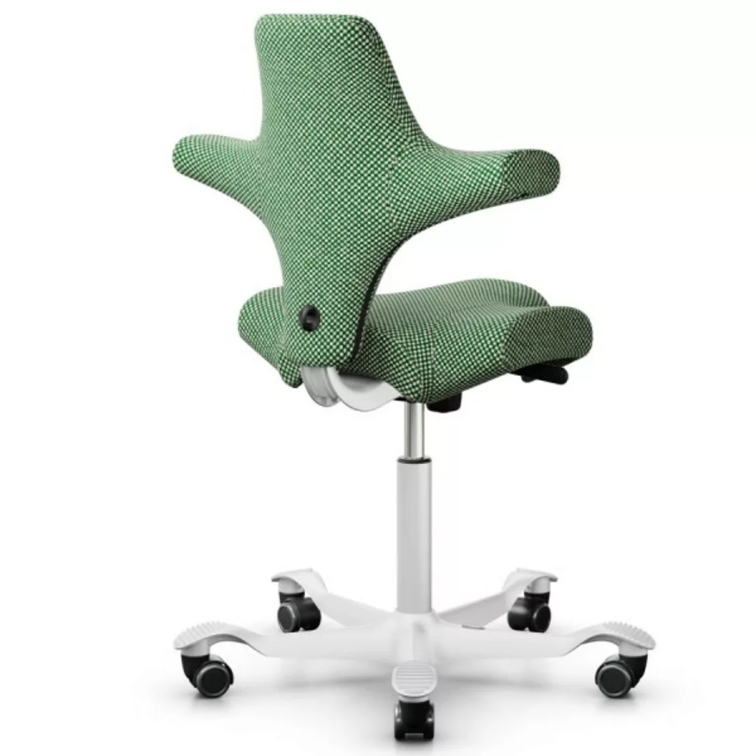 HAG CAPISCO 8106 | Designstoff Sisu green and white | Gestell weiß günstig online kaufen