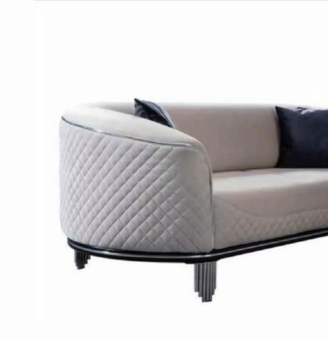 JVmoebel 3-Sitzer Moderne Sitzcouch Luxus Sofa Dreisitzer Designer Textilso günstig online kaufen
