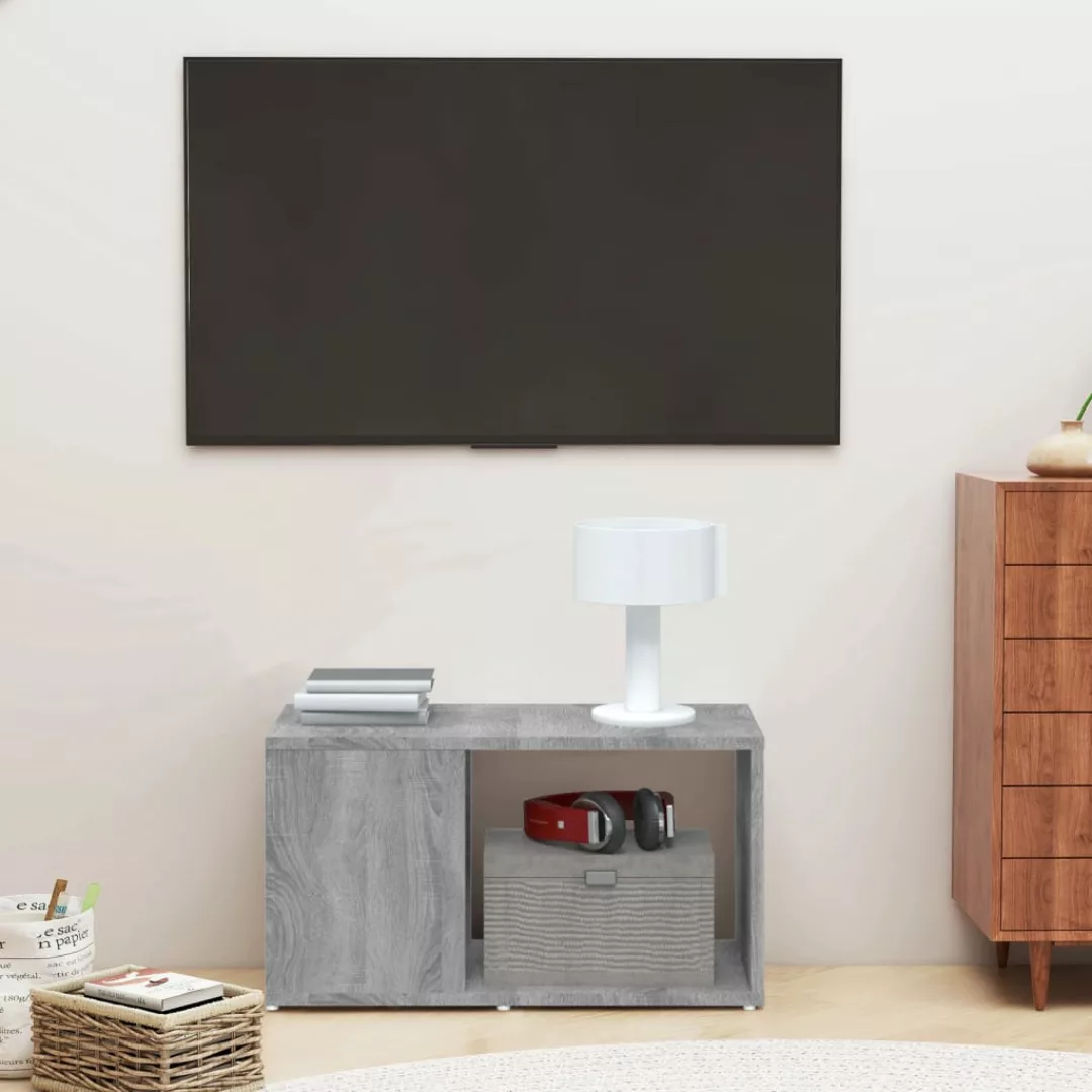 Vidaxl Tv-schrank Grau Sonoma 60x24x32 Cm Holzwerkstoff günstig online kaufen