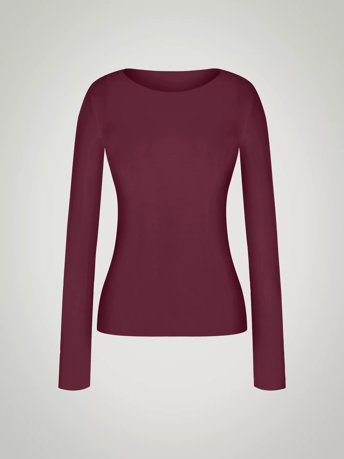 Wolford - Aurora Pure Pullover, Frau, port royale, Größe: S günstig online kaufen