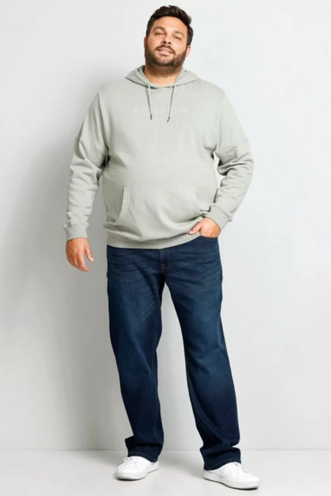 Boston Park Sweatshirt Boston Park Hoodie Bauchfit Kapuze bis 80/82 günstig online kaufen