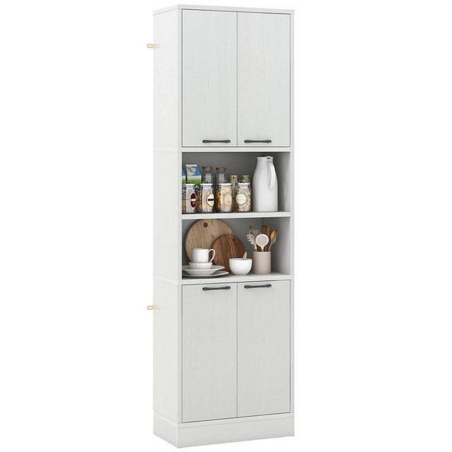 COSTWAY Küchenbuffet Küchenschrank Vorratsschrank 190cm günstig online kaufen