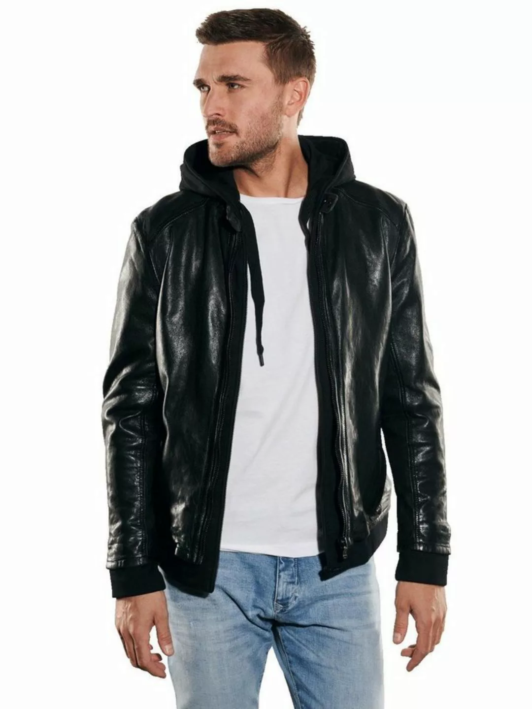 emilio adani Lederjacke Lederjacke slim fit günstig online kaufen