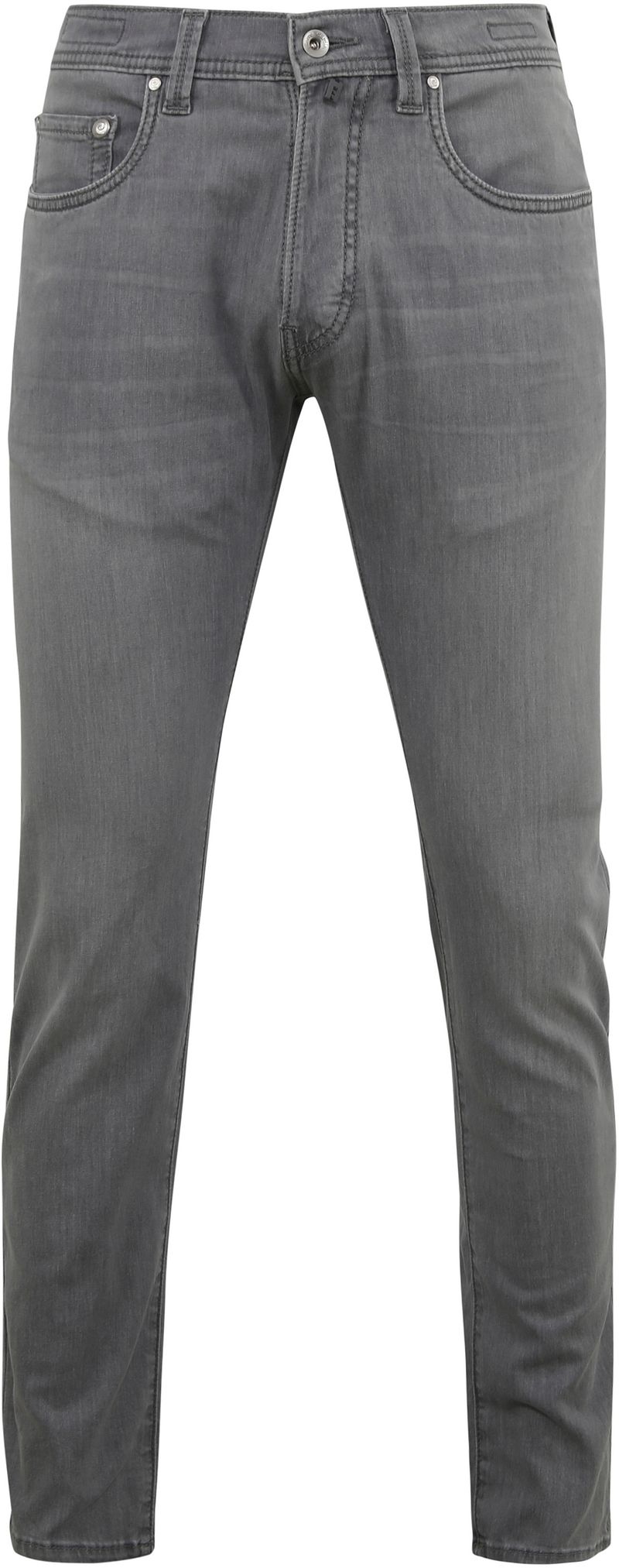 Pierre Cardin Hose Lyon Tapered Future Flex Grau - Größe W 31 - L 32 günstig online kaufen