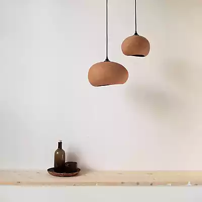 Ay Illuminate Pebble Pendelleuchte, terrakotta - 28 cm günstig online kaufen