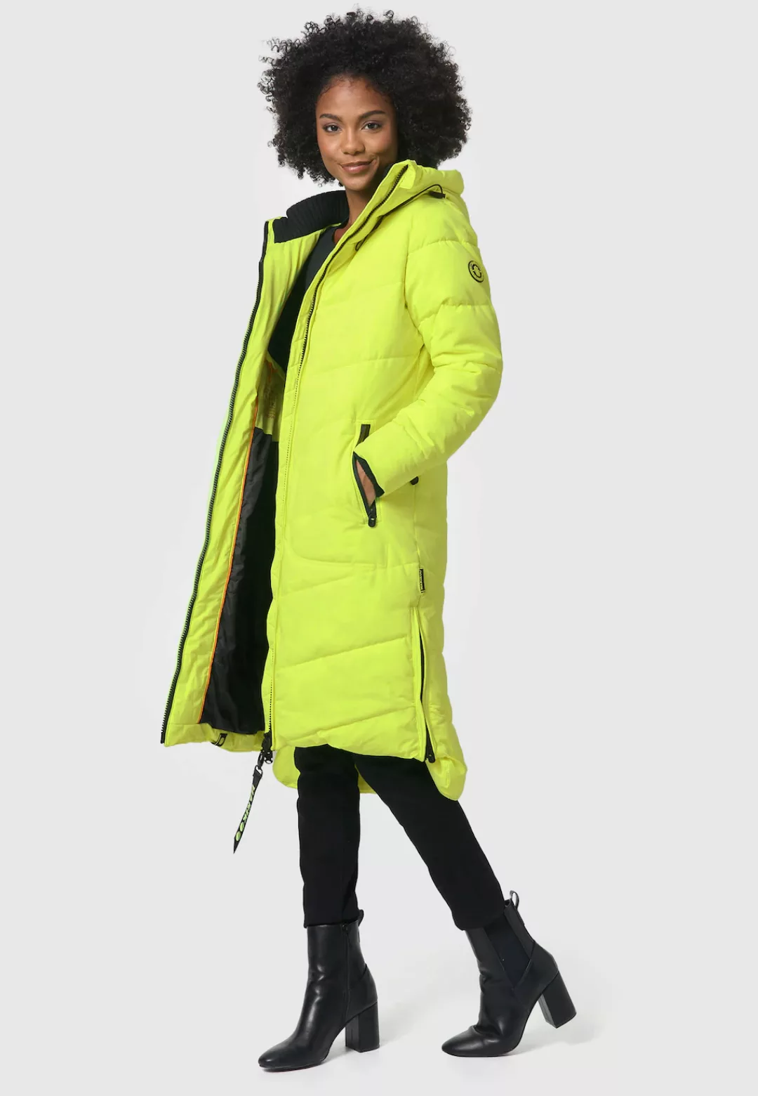 Marikoo Winterjacke "Benikoo", langer Winter Mantel gesteppt günstig online kaufen