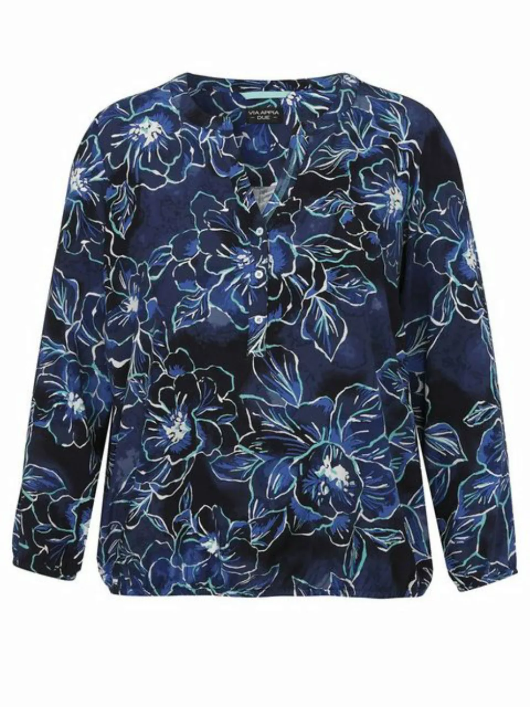 Bluse Via Appia Due blau günstig online kaufen