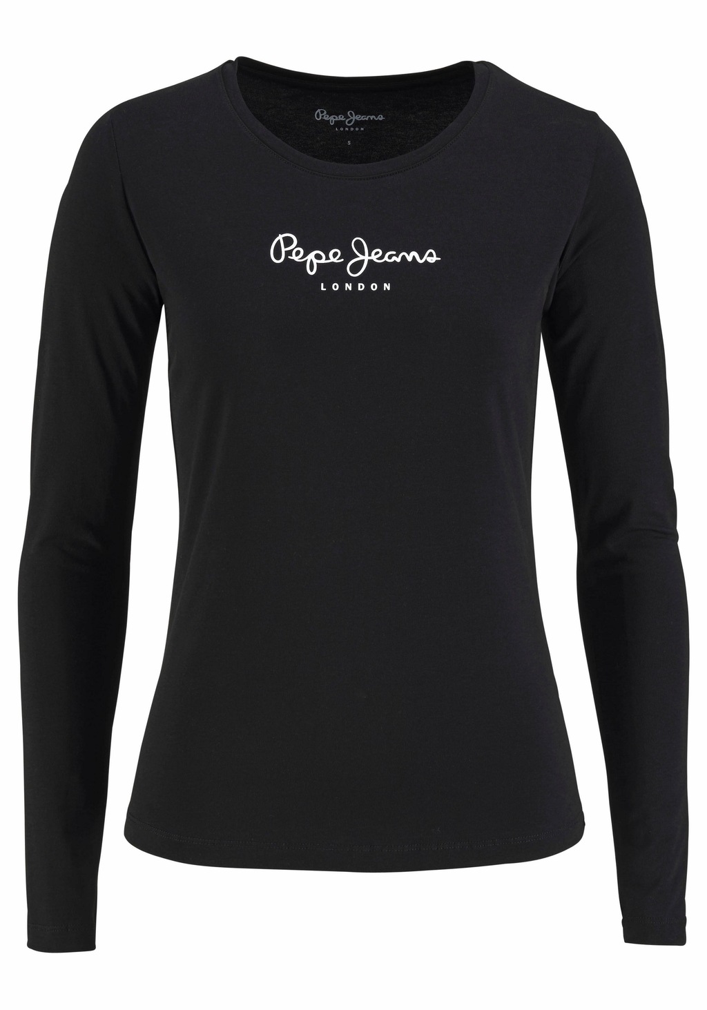 Pepe Jeans Langarmshirt NEW VIRGINA L/S mit Logo-Print günstig online kaufen