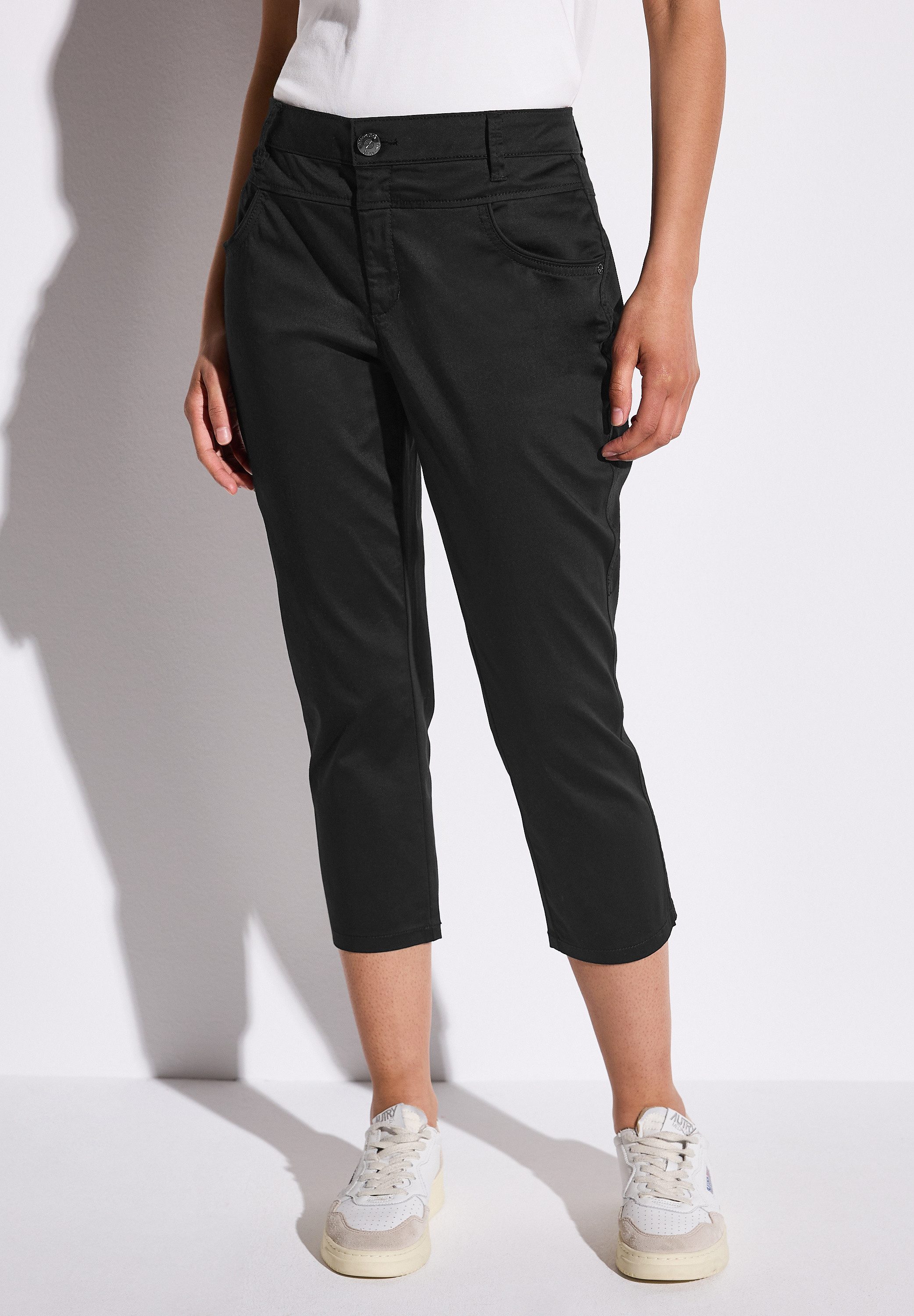 STREET ONE 3/4-Hose, Middle Waist günstig online kaufen