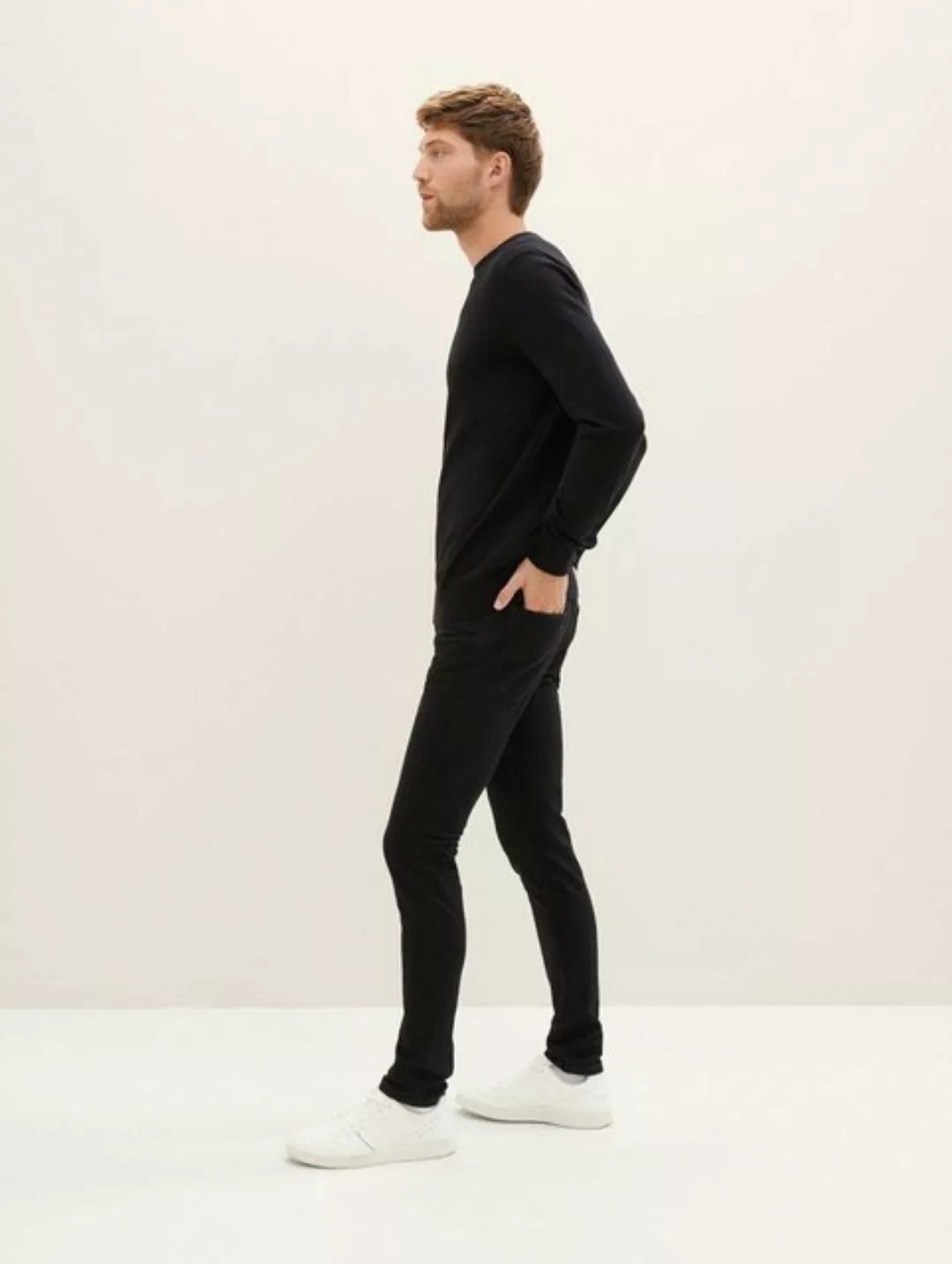TOM TAILOR Slim-fit-Jeans TROY unifarben günstig online kaufen