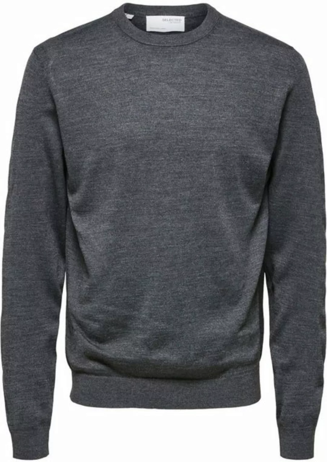 SELECTED HOMME Rundhalspullover OWN MERINO COOLMAX KNIT günstig online kaufen