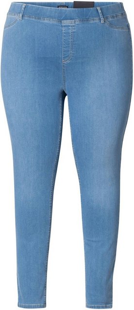 Base Level Curvy Jeansjeggings TESSA mit angedeuteten Eingrifftaschen und S günstig online kaufen