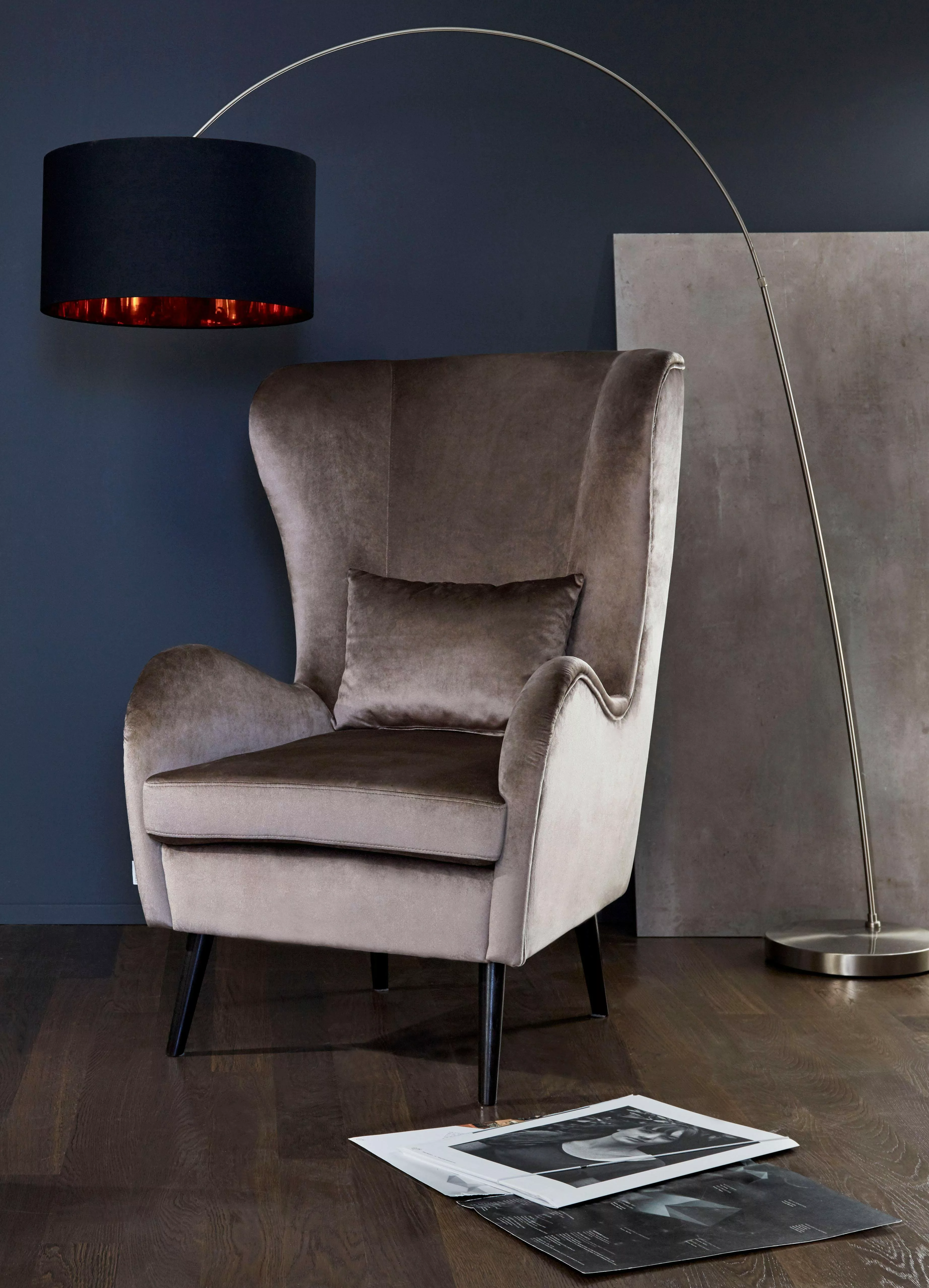 Guido Maria Kretschmer Home&Living Sessel "Salla auch in Fellimitat und Fei günstig online kaufen