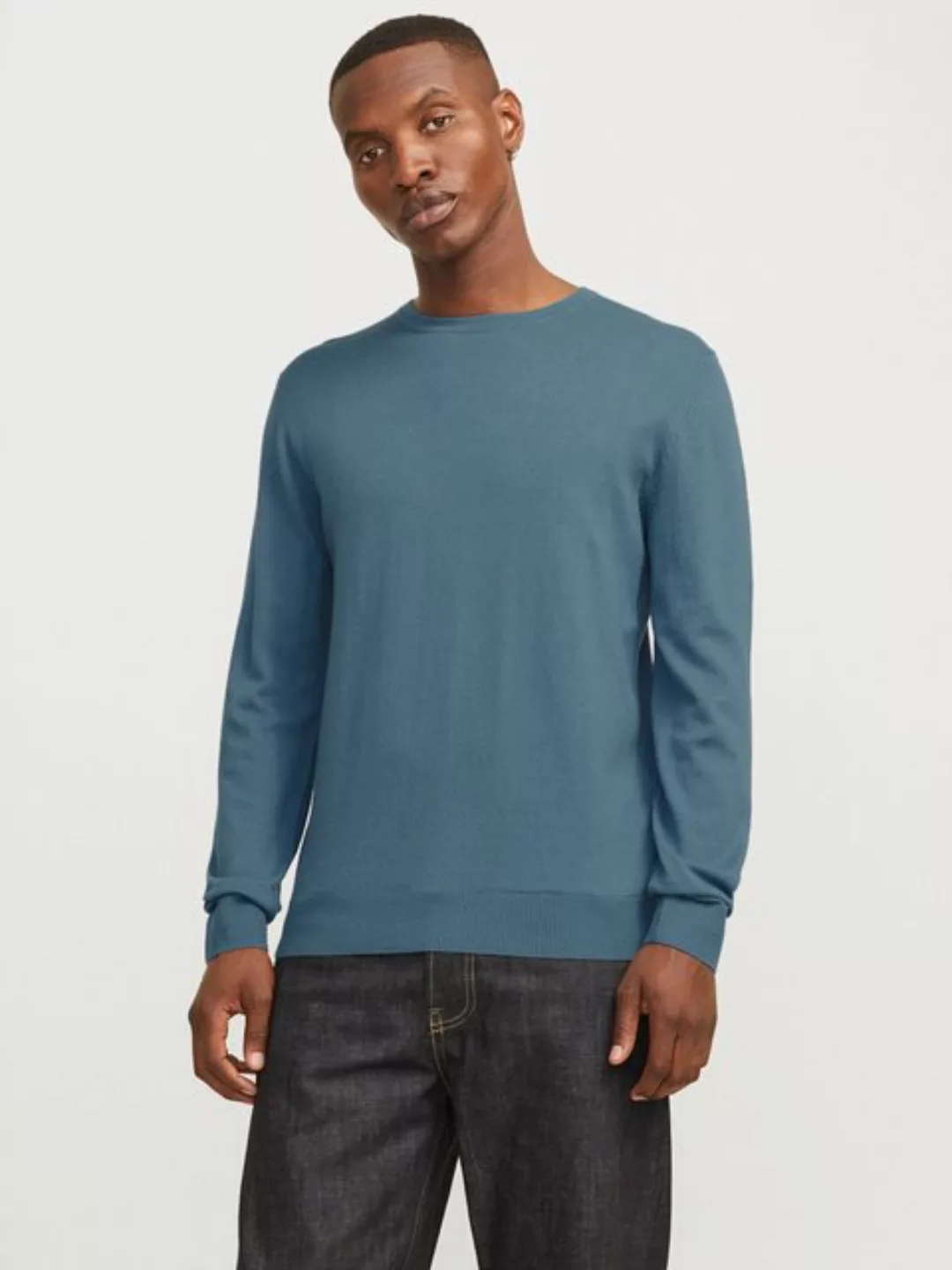 Jack & Jones Strickpullover JJEEMIL KNIT CREW NECK NOOS mit Rundhalsausschn günstig online kaufen