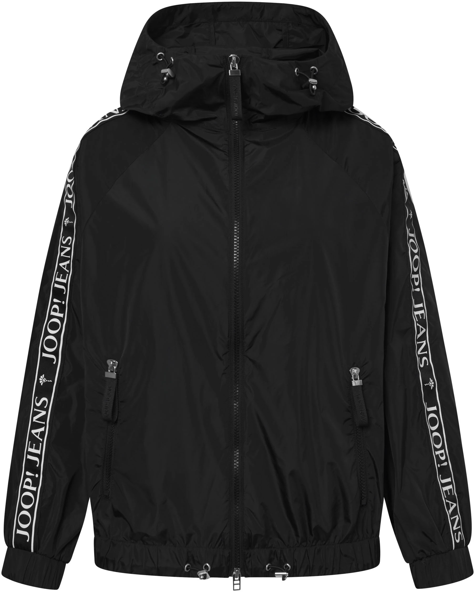 Joop Jeans Outdoorjacke "Onyx", mit Kapuze, mit elastischem Bund günstig online kaufen