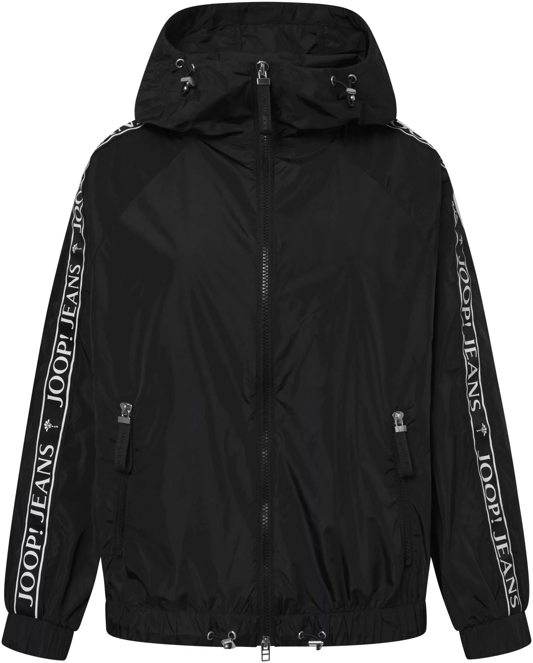 Joop Jeans Outdoorjacke "Onyx", mit Kapuze, mit elastischem Bund günstig online kaufen