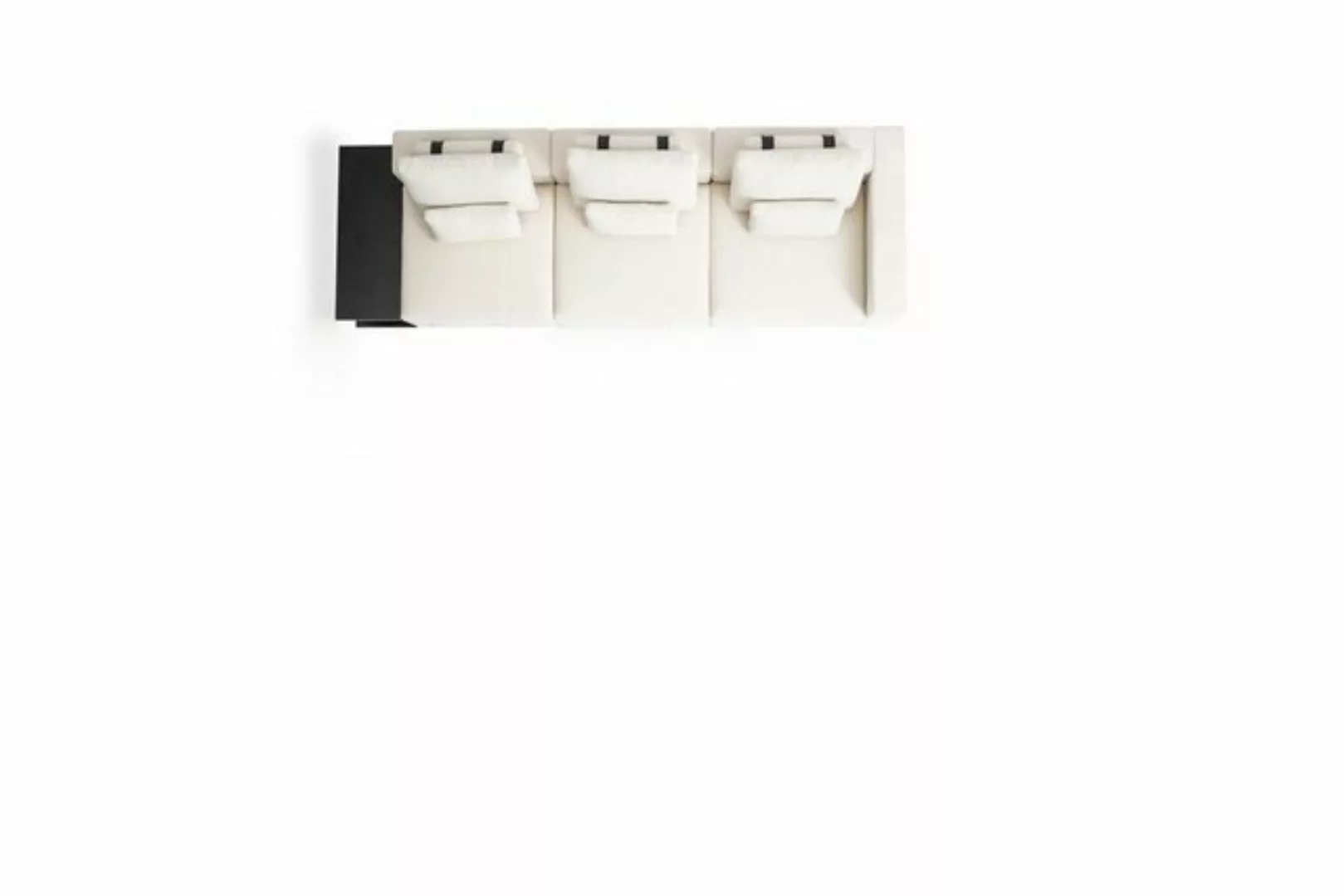 JVmoebel Big-Sofa Weißes Sofa Luxus Viersitzer Polstermöbel Moderne Stilmöb günstig online kaufen